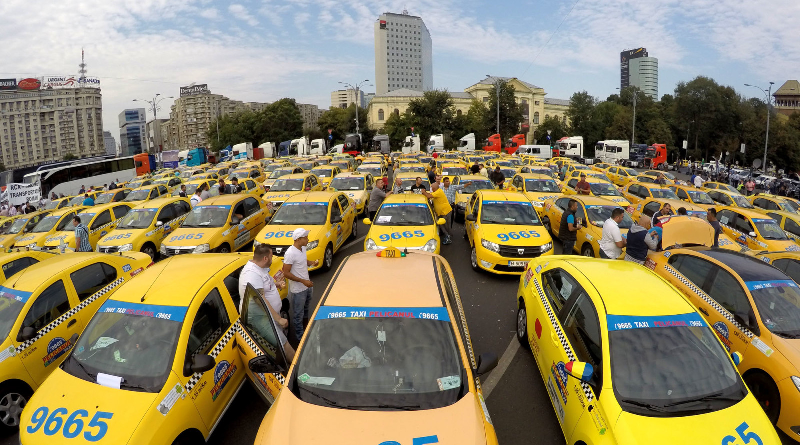 Такси в Бухаресте Uber